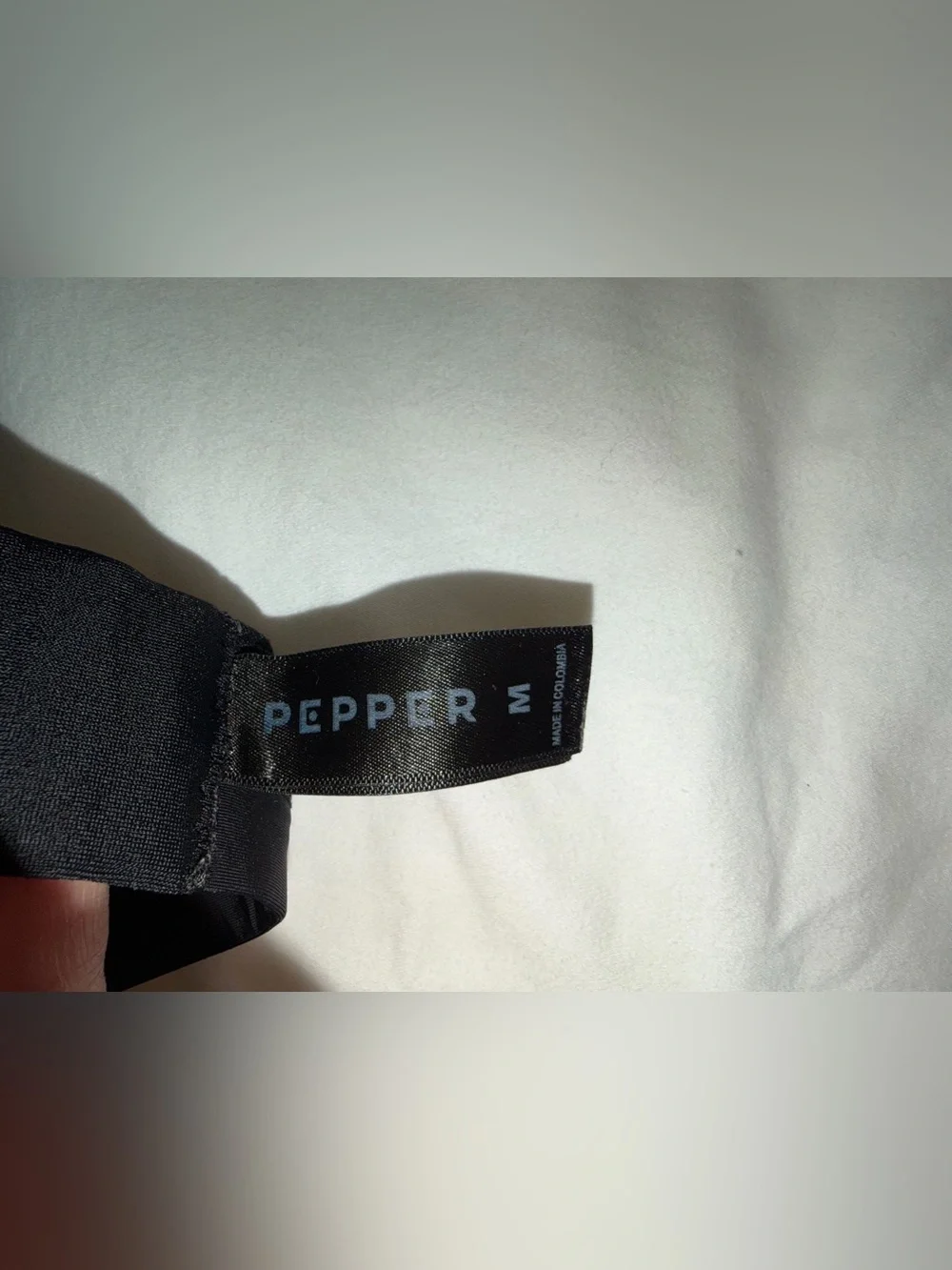 Pepper limitless Wirefree Scoop Bra in Black